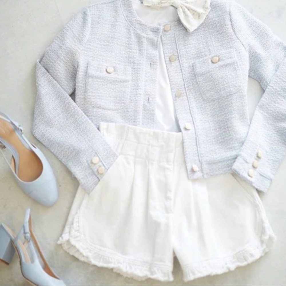 Antonio melani born on fifth white denim shorts